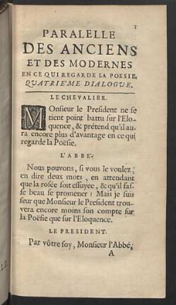 Quatriéme dialogue.