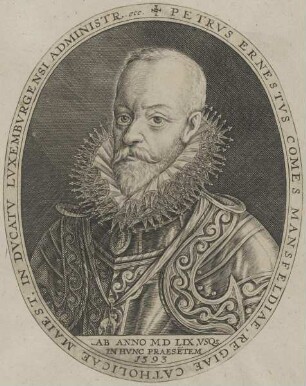 Bildnis des Petrvs Ernestvs Graf von Mansfeldia