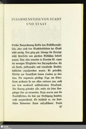 Zusammenstoss Von Stadt Und Staat