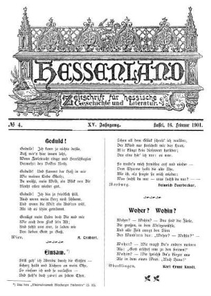 No. 4, 16. Februar 1901