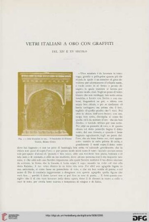 11: Vetri italiani a oro graffiti