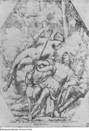 Landschaft mit Erscheinung der Engel vor Abraham
