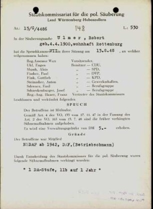 Ulmer, Robert