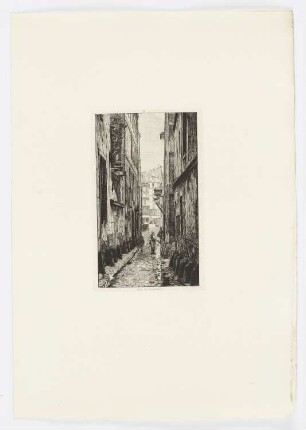 Rue du Croissant, Blatt 17 der Folge "Paris intime"