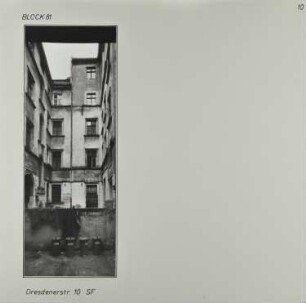 Fotografie: Dresdener Str. 10, um 1981