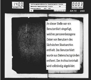 Inventar über das Schloss in Sedlitz [Großsedlitz]