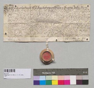 Berchtesgadener Leibgedingsbrief des Simon Hörl für die Paulus-Sölde zu Jettenstetten.; S: Stift Berchtesgaden