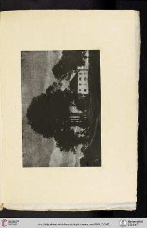 Theodor and Oscar Hofmeister, V. A Village Corner, halftone reproduction from original gum print]