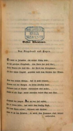Das Heldenbuch, 1. Gudrun : deutsches Heldenlied