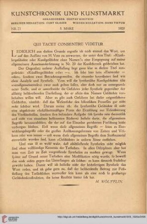 Nr. 23 (5. März 1920)