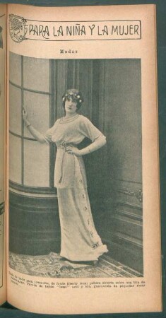 Modas - Traje de baile para jovencita [...] : Para la niña y la mujer