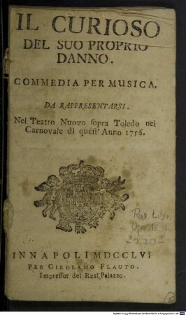 Il curioso del suo proprio danno
