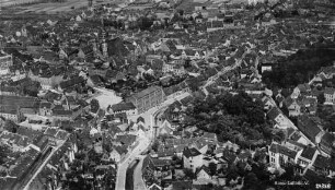 Altstadt von Eisleben : Blickrichtung Nordosten