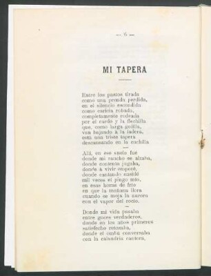 Mi tapera
