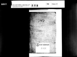 Kämmerei-Rechnungen