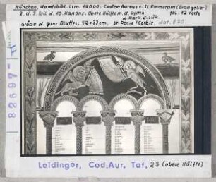 München, Bayerische Staatsbibliothek: CLM 14000, fol. 12r, 2 u. 3. Seite des 10. Kanons