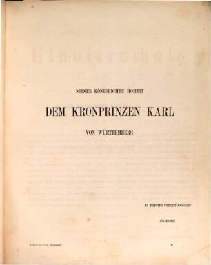 Grosse theoretisch-praktische Klavierschule für den systematischen Unterricht : nach allen Richtungen des Klavierspiels vom ersten Anfang bis zur höchsten Ausbildung ; vollständig in vier Teilen, 1