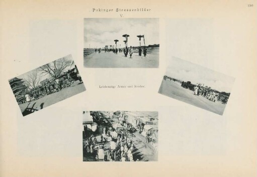 Pekinger Strassenbilder V. Leichenzüge Armer und Reicher