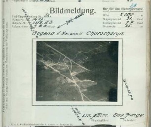 Foto der Gegend westlich von Chorochoryn [Khorokhoryn] (Luftbild)