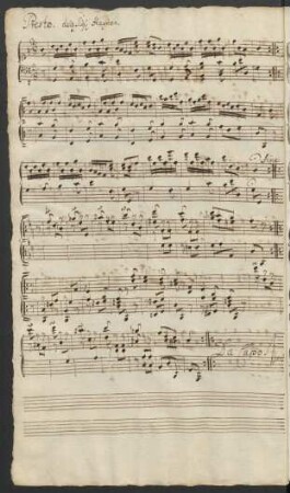 Sonaten. Auszüge; cemb; G-Dur; Hob XVI:11/1