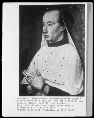 Karl II. von Bourbon, Kardinalerzbischof von Lyon (1444-1488)
