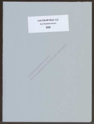 Gerstein-Bericht, Fassung "Dr. Hollweg" (Kopie)