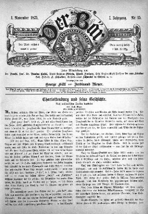 1. November 1875, Nr. 15