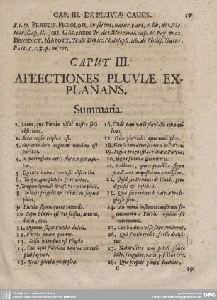 CAPUT III. AFEECTIONES PLUVIAE EXPLANANS.