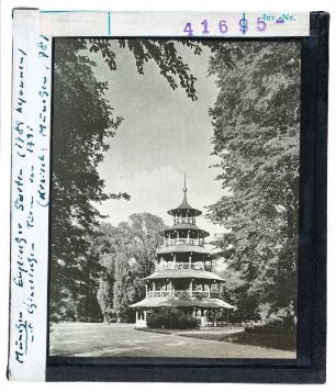 München: Englischer Garten, Chinesischer Tempel