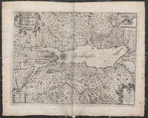 Lacvs Acronianvs siue Bodamicvs : Tabula nova = Der Bodensee