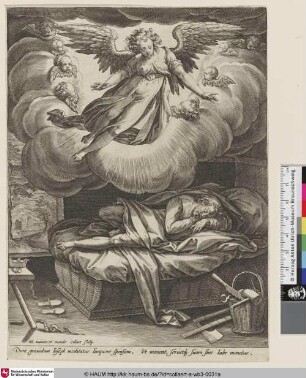[Annunciation to Joseph; Verkündigung an Josef]