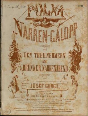 Narren-Galopp : op. 182