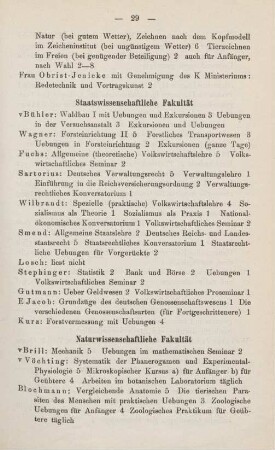 29-31, Naturwissenschaftliche Fakultät