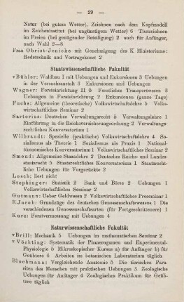 29-31, Naturwissenschaftliche Fakultät