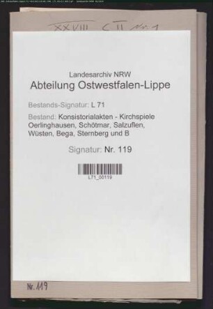 Besetzung der Schulmeister, Kantor- und Rektorstelle