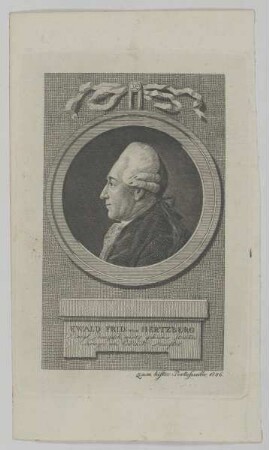Bildnis des Ewald Frid. von Hertzberg