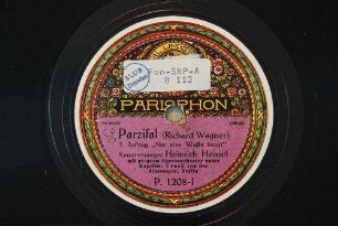 Parzifal, 3. Aufzug : "Nur eine Waffe taugt" / (Richard Wagner)