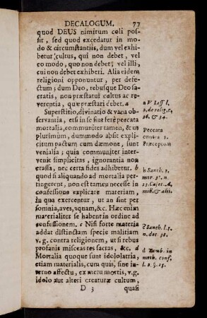 77-82, Superstitio, divinatio & vana observantia, etsi ...