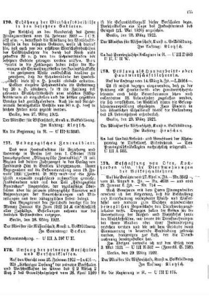 Beschaffung von Öfen, Kochherden usw. für Dienstwohnungen der Volksschullehrer : [Amtlicher Teil]