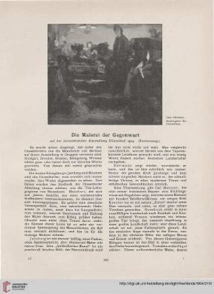 Die Malerei der Gegenwart auf der internationalen Ausstellung Düsseldorf 1904, [2]