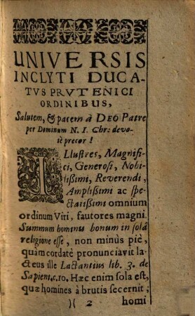 Manuale prutenicum seu repetitio corporis doctrinae ecclesiarum prutenicarum commentario explicata