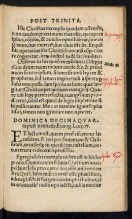 Dominica Decimaquarta post trinitatis ...