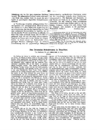 Das Deutsche Schulwesen in Brasilien : (Schluß)