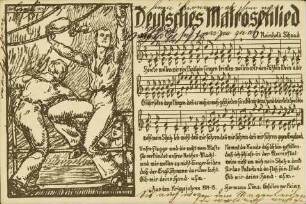 Deutsches Matrosenlied - Heute wollen wir ein Liedlein singen [...]