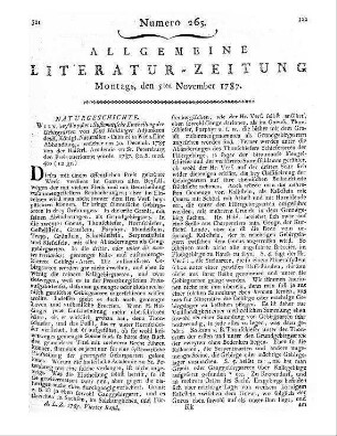 Haidinger, K.: Systematische Eintheilung der Gebirgsarten. Wien: Wappler 1787