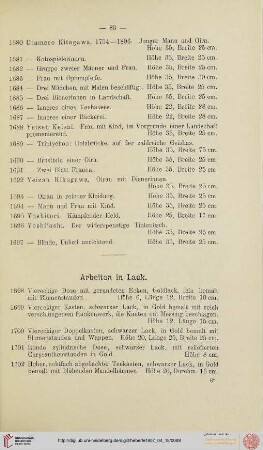 [Arbeiten in Lack, Arbeiten in Emaille, Arbeiten in Elfenbein, etc.] (Nr. 1698-2202)