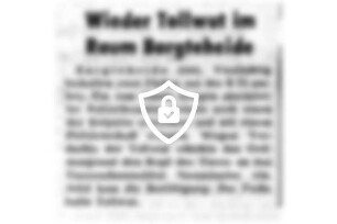 Wieder Tollwut im Raum Bargteheide