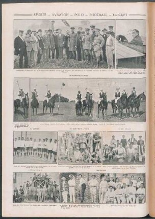 Sports - Aviación - Polo - Football - Cricket [Fotografías]