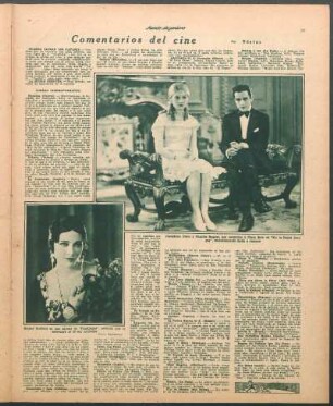 Comentarios del cine