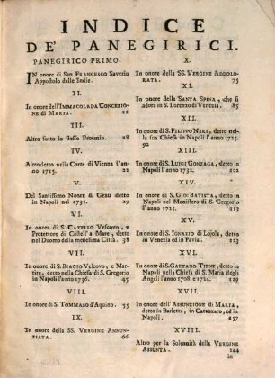 Panegirici Del Padre Saverio Vanalesti Della Compagnia Di Gesu